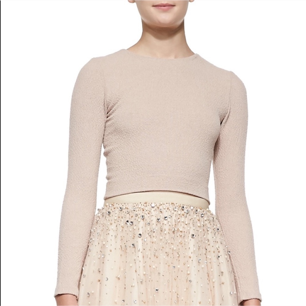 Alice + Olivia  crop sweater size L